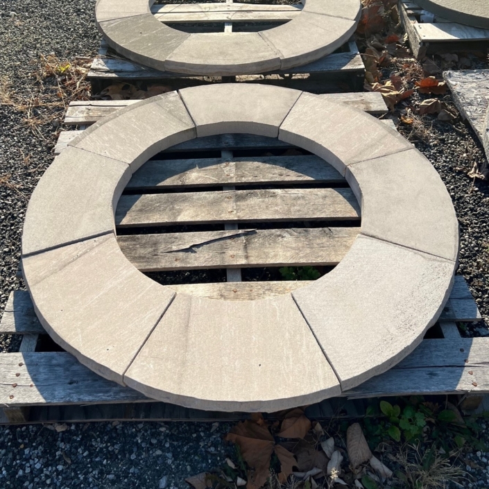 Fire Pit Sale Coping Limestone 8 Pc – Valley Mason Supply