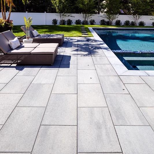 Concrete Paver & Wall Sale Blu Grande Smooth Shale Gray – Valley Mason ...